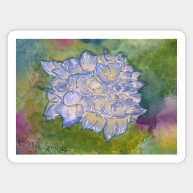 Hydrangea Sticker by RainbowStudios